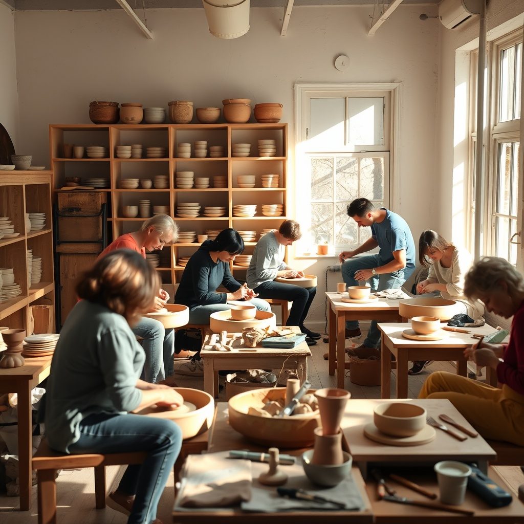 Beginner pottery workshop